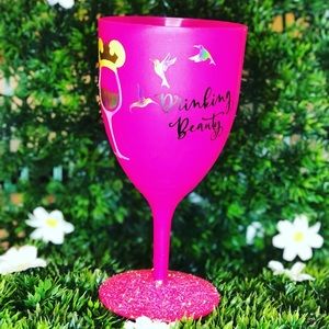 Disney princess wine cups